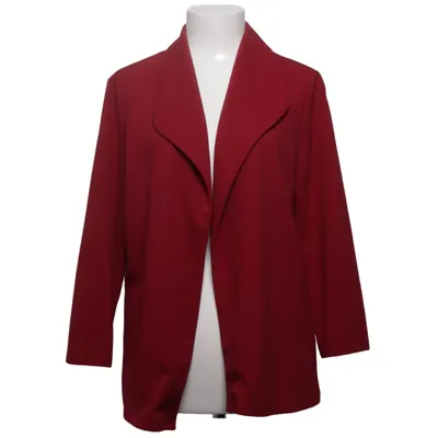 Blazer (Rouge) de Shein Élasthane, Polyester