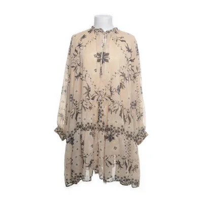 Kjole (Beige, Sort) fra H&M Trend Polyester, Viscose