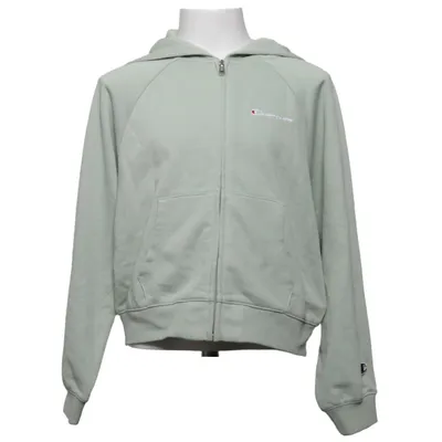 Sweat à capuche (Vert) de Champion Coton, Polyester