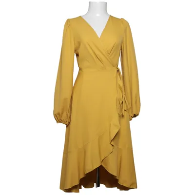 Omlottklänning (Gul) från Boohoo Polyester