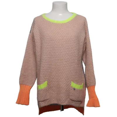 Pull-over (Beige, Gris, Multicolore) de Liebesglück Acrylique, Laine d'alpaga, Polyamide, Viscose