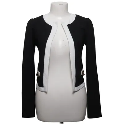 Cardigan (Noir, Blanc) de MyHailys Élasthane, Polyester