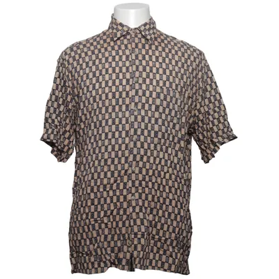 Chemise à manches courtes (Beige, Noir, Multicolore) de Pierre Cardin Viscose