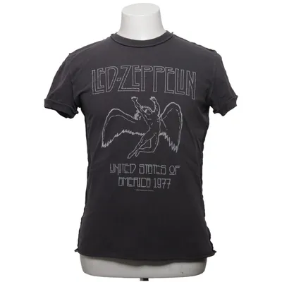 T-shirt (Led Zeppelin United States Of America 1977) von Amplified Vintage Baumwolle