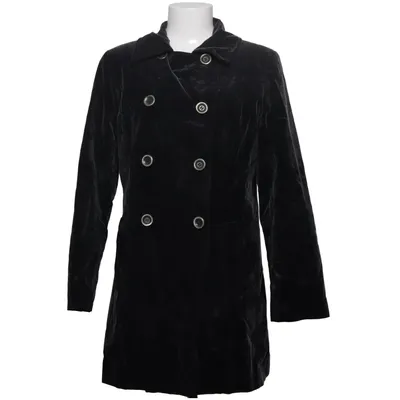 Manteau (Noir) de Nicowa Coton, Polyamide
