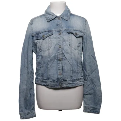 Veste en jean (Bleu) de Benetton Jeans Coton, Élasthane