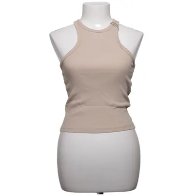Tanktop (Beige) van Divided by H&M Katoen, Elastaan