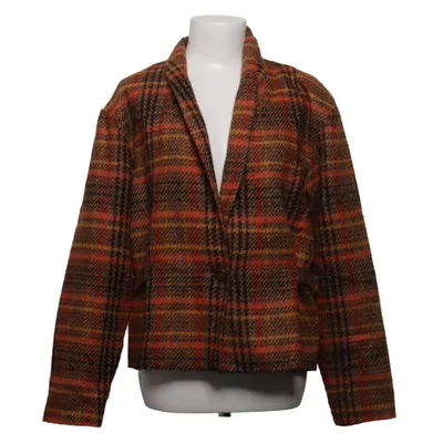Blazer (Bruin, Oranje, Geel) van Dots Acryl, Mohair, Polyamide, Wol