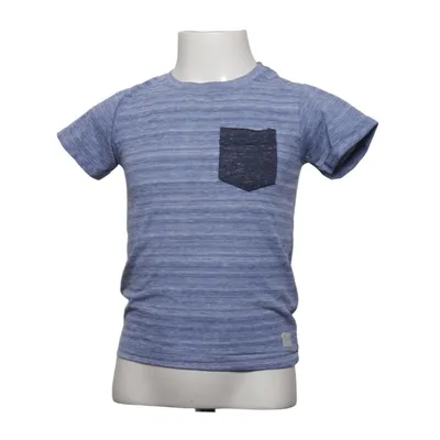 T-shirt (Blue) from Rebel by Primark Cotton, Polyester