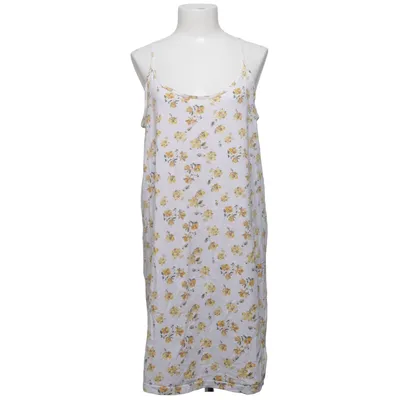 Dress (White, Yellow, Brown) from MyWear Woman Cotton, Elastane