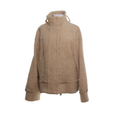 Jacket (Yellow, White) from Dagmar Wool, Acrylic, Polyester, Elastane