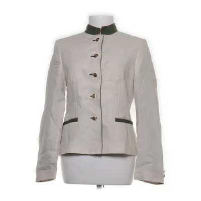 Kavaj (Beige, Grön, Röd) från Kaiseralm Acetat, Linne, Viskos