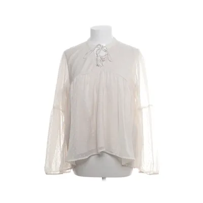 Sløjfebluse (Beige) fra Pigalle Polyester