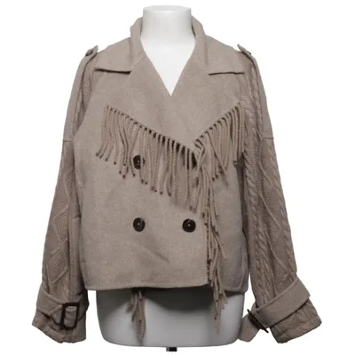 Veste (Beige) de Notshy Cashmere Acrylique, Polyamide, Polyester, Viscose, Laine
