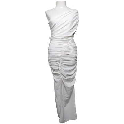 Robe longue (Blanc) de Zara