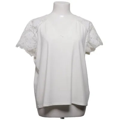 Haut (Blanc) de H&M Modern Classic Polyester, Élasthane, Polyamide, Modal