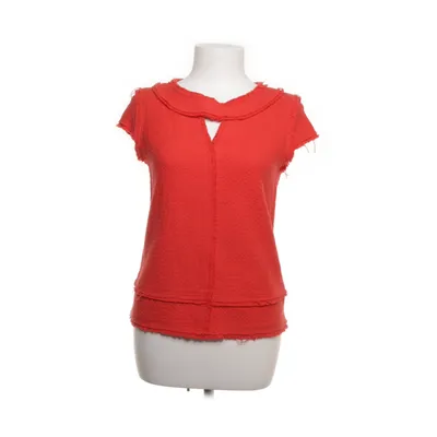 Top (Rot) von Zara Basic Elasthan, Baumwolle, Polyester
