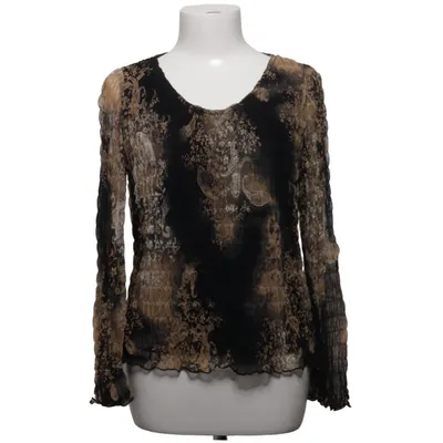 Topp (Svart, Beige) från Silbor Polyester, Viskos