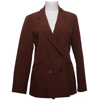Blazer (Brun) fra Miss Selfridge Elastan, Polyester