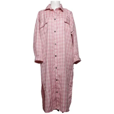 Shirt dress (Pink, White) from Hängmatta Cotton