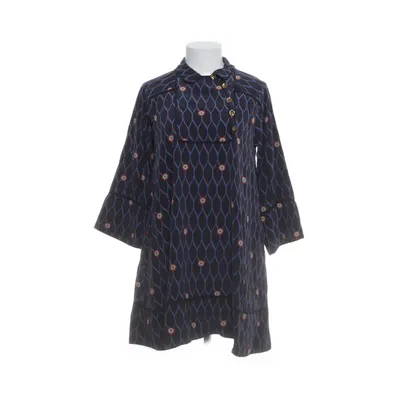 Jurk (Blauw, Meerkleurig) van Kenzo x H&M Zijde, Viscose