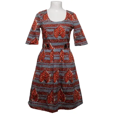 Robe (Rouge, Bleu, Multicolore) de Edith & Ella Coton, Élasthane