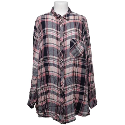 Flannel shirt (Pink, Blue, White) from Gina Benotti Viscose