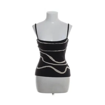 Tanktop (Zwart, Beige) van Rihoas Viscose
