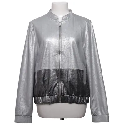 Bomberjack (Zilver, Grijs) van Expresso Elastaan, Polyester, Polyurethaan