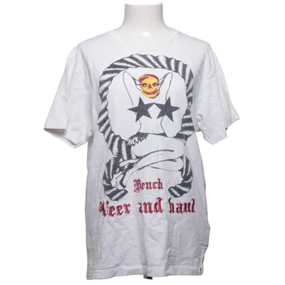 T-shirt (Hvid, Flerfarvet) fra Bench Bomuld