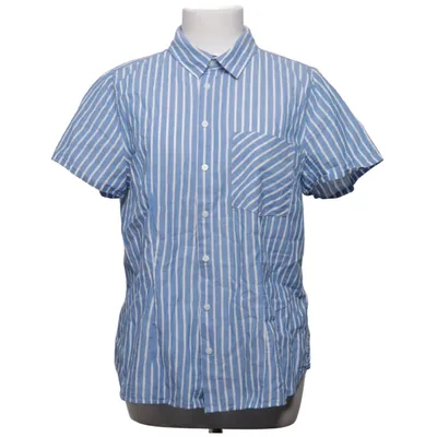 Short sleeve shirt (Blue, White) from L.O.G.G by H&M Cotton