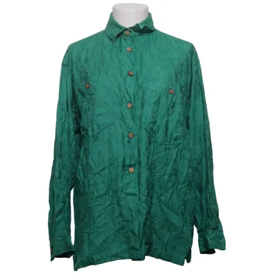 Chemise (Vert) de Visa Coton, Lin