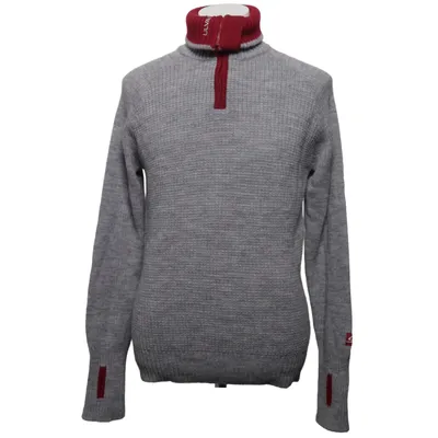 Sweater (Gray, Red) from Ulvang Wool