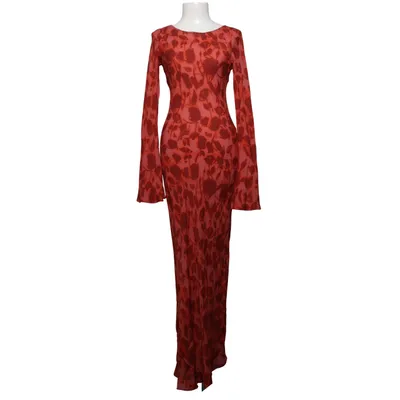 Maxi dress (Red, Pink) from Réalisation Silk