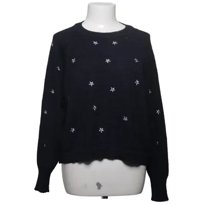 Sweater (Blue) from Mango Casual Acrylic, Cotton, Polyamide, Polyester, Viscose