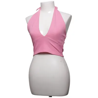 Halternecktopp (Rosa) från Stradivarius Elastan, Polyester