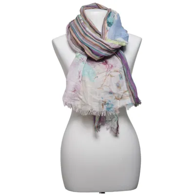 Shawl (Multicolored) from Passigatti Linen, Modal