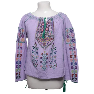 Blouse (Purple, Multicolored) from Blue Cotton