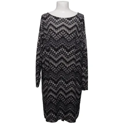 Dress (Black, White) from Ilse Jacobsen Hornbæk Elastane, Polyester