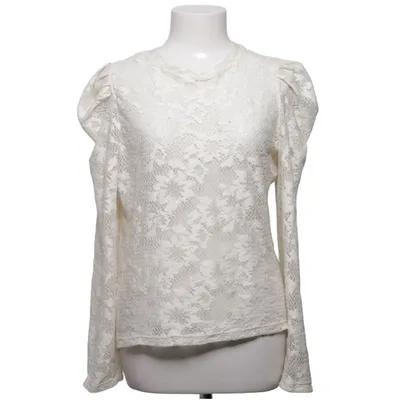 Blus (Vit) från Lindex Elastan, Polyester