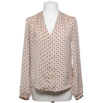 Blouse (Beige, Bleu) de Laura Clement La Redoute Polyester