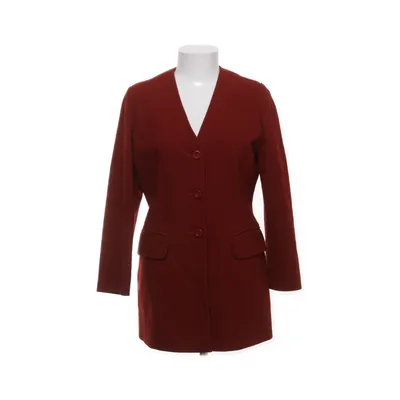 Manteau (Rouge) de Sym Élasthane, Polyester, Laine