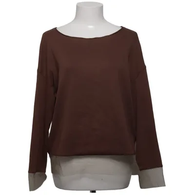 Top (Bruin) van Fabiana Filippi Katoen, Elastaan, Polyamide