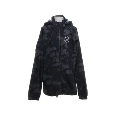 Shell jacket (Gray, Blue) from Warp Polyester