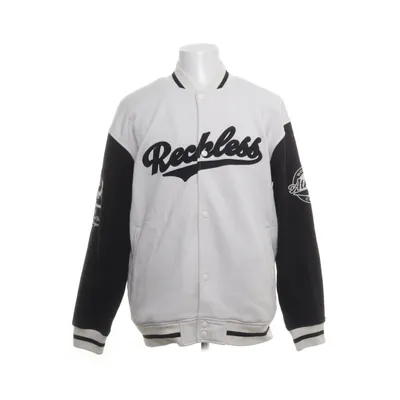 Collegejacka (Vit, Svart) från FSBN Bomull, Polyester
