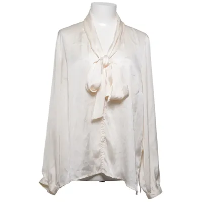 Pussy bow blouse (White) from Lia Mae