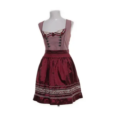 Dirndl (Rood, Wit) van Krüger Madl Katoen