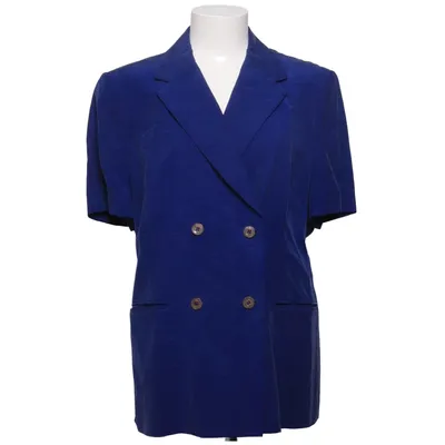 Blazer (Blå) Acetat, Cupro, Linned, Viscose