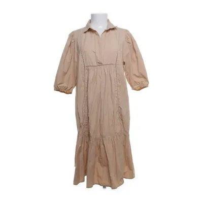 Dress (Beige) from Miss Milla Polyester, Cotton