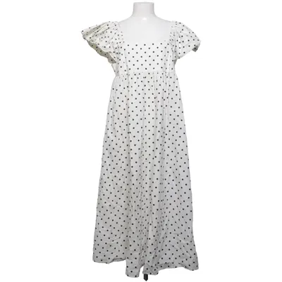 Robe longue (Blanc, Noir) de H&M